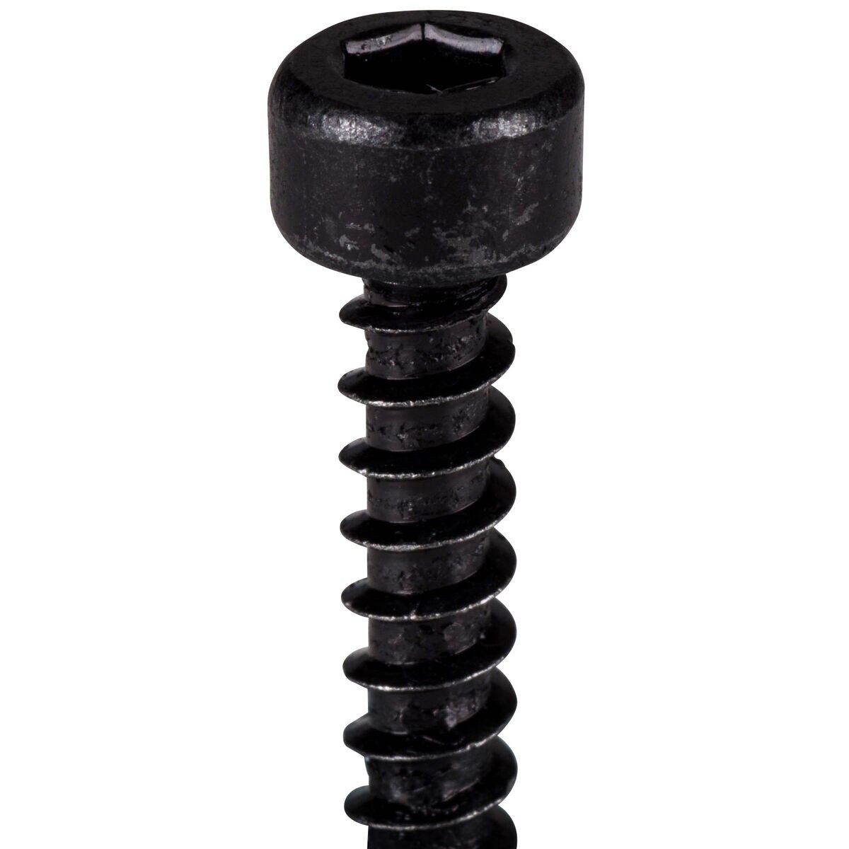 M5 x 30mm Cap Head Wood Screws Black 100 Pcs.